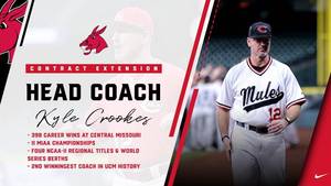 lot 2250 image: Exclusive Experience with UCM Baseball Coach Kyle Crookes