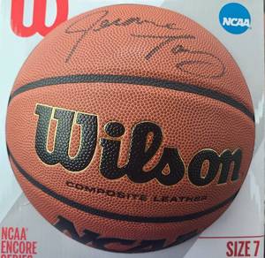 lot 1700 image: Autographed Basketball  Coach Jerome Tang, K-State Mens Basketball