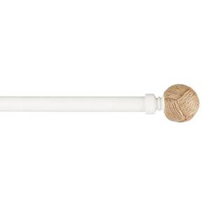 lot 29730 image: Exclusive Home Contemporary  Modern Matte Rope Adjustable Set  66 in - 120 in