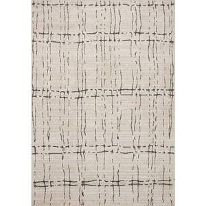 lot 29753 image: Loloi II Darby Sand  Dk. Grey 9 -2  x 13  Area Rug - Retail - $579.00