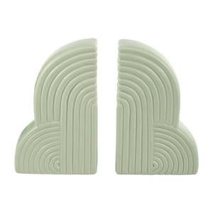 lot 29760 image: Sagebrook Home Arch Book Ends  Set of Two