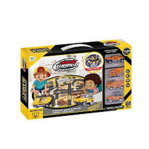 lot 29693 image: Rapid World Metal Model with Storage Game Blanket - Construction
