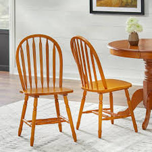 lot 29761 image: Kaneshiro Solid Wood Dining Chairs