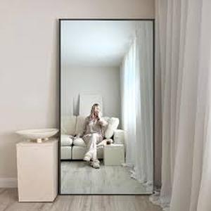 lot 29805 image: Vertell Oversized Rectangle Full Length Mirror - Retail - $76.99