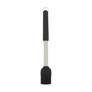 lot 100080 image: FACTORY SEALED - Farberware BBQ Basting Brush, Flexible Silicone Handles are Ideal for Basting Roasts, Veggies, Seafood, and More, Includes Storage Ring, Dishwasher Safe