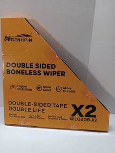 lot 100096 image: FACTORY SEALED - Genhpin Double Sided Boneless Wiper X2 MILOBOB-X2