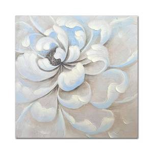 lot 100109 image: FACTORY SEALED - Paimuni Flower Canvas Wall Art Peony Picture Floral Textured Painting Elegant Wall Decor for Living Room Bathroom Bedroom