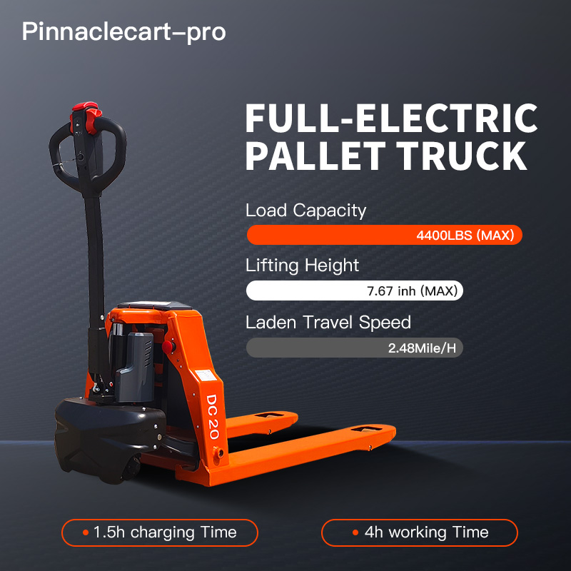 lot 3050A image: Spiderway 2025 Electric Pallet Truck 4400 lbs Load Capacity  48v lithium Battery  4 kmh Travel speed (Unused)