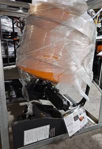 lot 5106 image: UNUSED LandHonor CMR-11-65V Skid Steer Hydraulic Concrete Mixer Roller