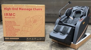 lot 5368 image: 2025 - Unused IRMC High End Massage Chair w AI Technology & Voice Control-Hot Compress-Large Touch Screen-Zero Gravity Mode-360 Degree Airbag-Bluetooth-6 Modes-Hand or Roller Massage-Retails $9798.69