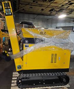 lot 5373 image: Unused 2025 SDLanch High End Mobile Jaw Crusher for Stone, Wood & Other Debris - 11KW R500D-V2 Engine - Two Jaw Plates for Extreme Wear Resistance and Crushing Power-Self-Propelled Crawler System-Industrial-Grade Components for Heavy-Duty Crushing