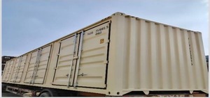 lot 5499 image: 2025 One Way Use - 40 Long High Cube Container with Double Rear & Four (4) Side Double Doors - Used One Time To Ship To Mother Road Auctions & Sales -Weather, Rodent & FireproofDelivery Available