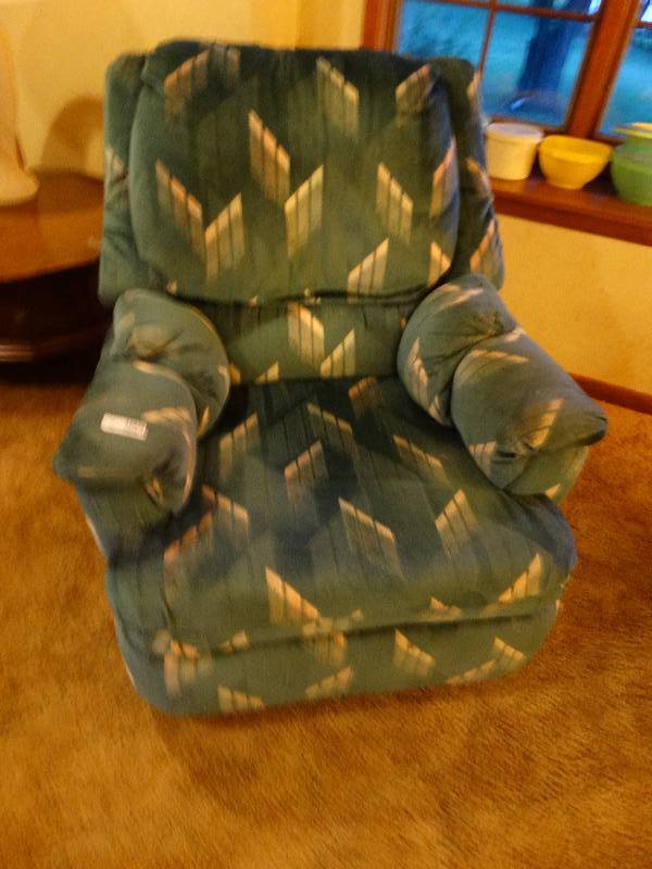 lot 12920 image: Berkline rockerrecliner- great shape