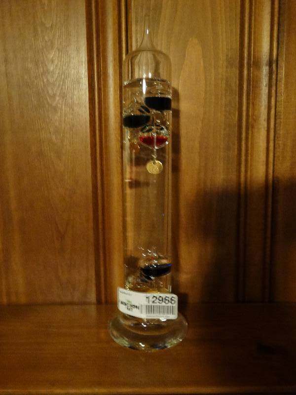 lot 12966 image: Glass barometer