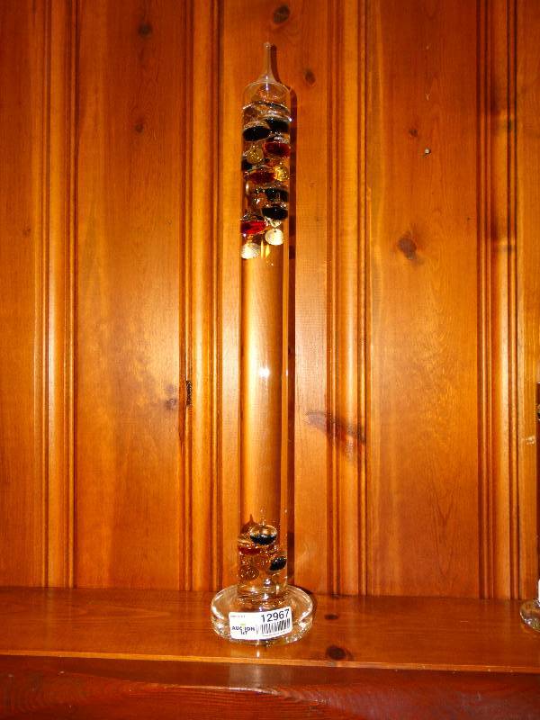 lot 12967 image: Glass barometer
