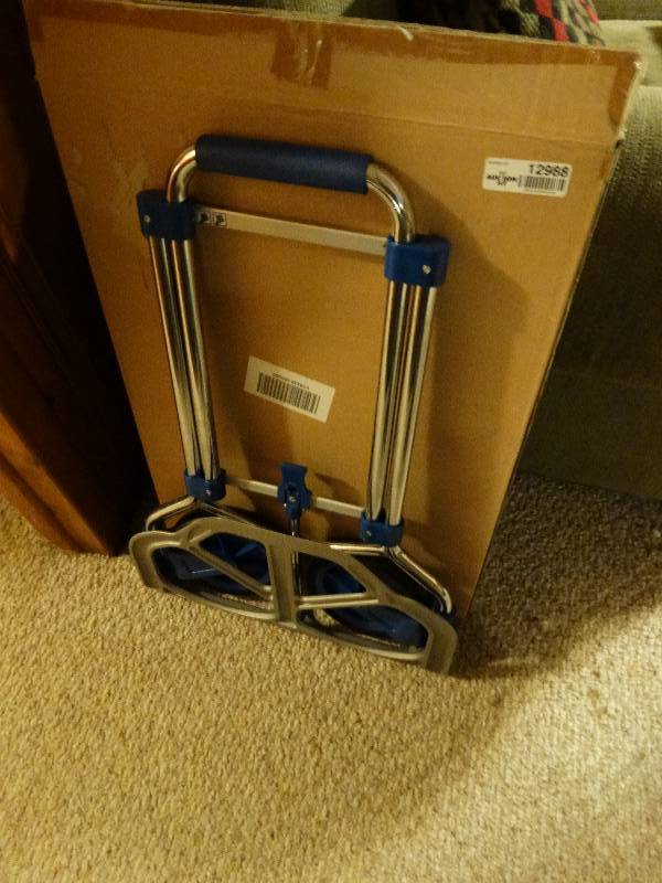 lot 12988 image: Folding dolly- New in box