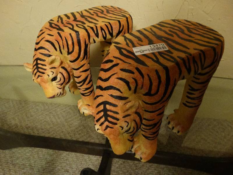 lot 13470 image: 2 Tiger tables