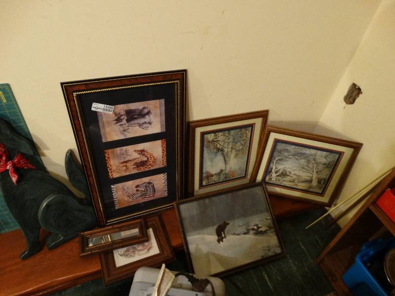 lot 13480 image: Lot of various artwork