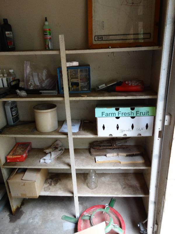 lot 13556 image: Contents on shelf.