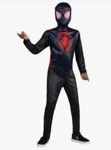 lot 22785 image: Spider-Man Miles Morales Child Costume with Mask Kids Large