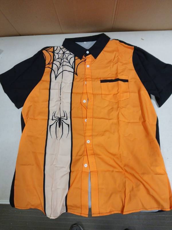 lot 26804 image: Deer Lady Halloween Button Up Shirt Medium