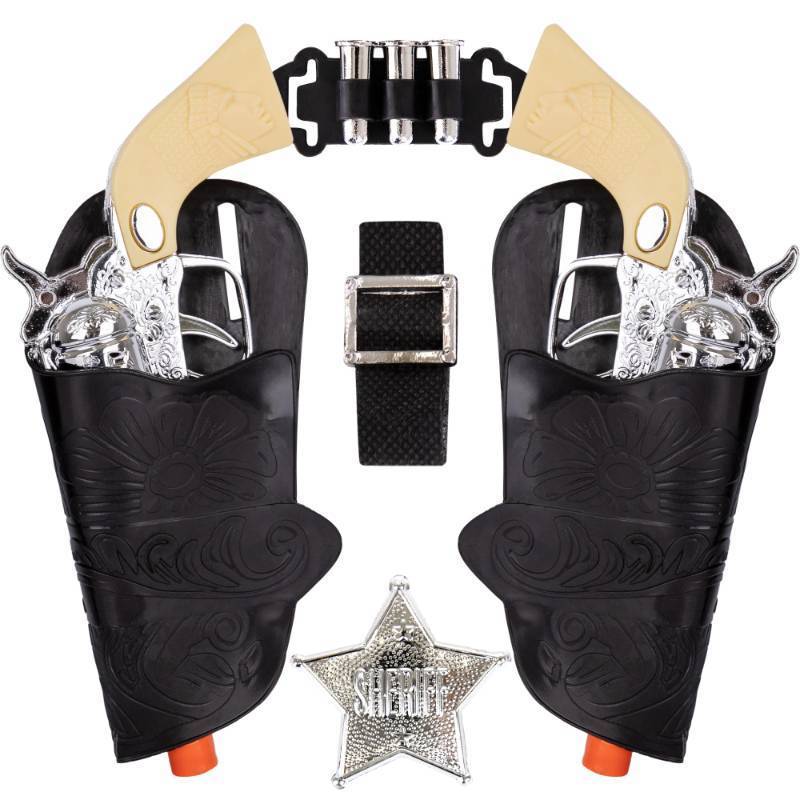lot 42196 image: ArtCreativity Cowboy Toy Gun Holster and Belt
