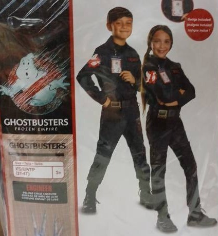 lot 42216 image: Ghostbusters Frozen Empire Engineer Child Costume XS