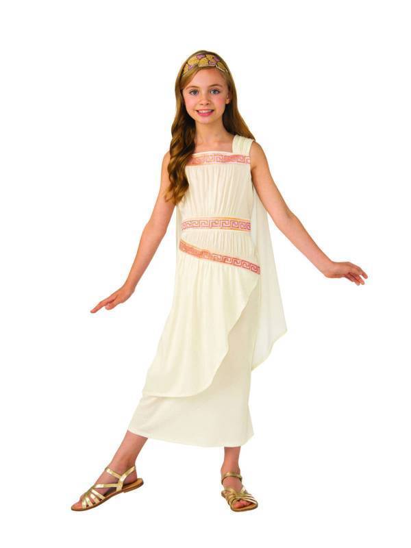 lot 42253 image: Rubies Roman Girl Costume for Kids, Girls Medium