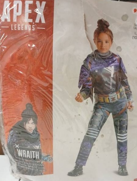 lot 42254 image: Apex Legends Wraith Costume LG Size (10-12)