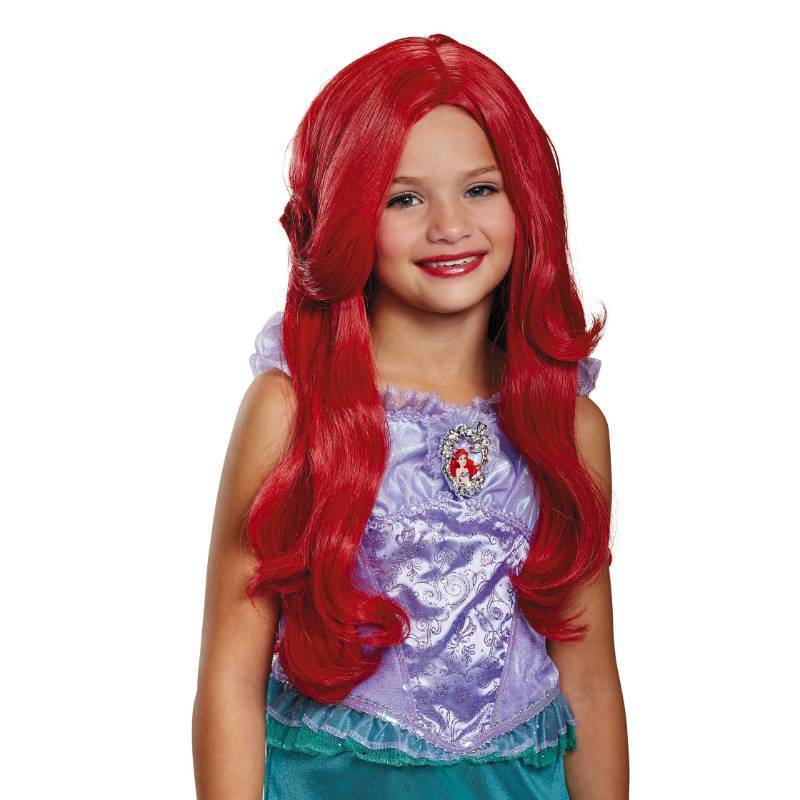 lot 42312 image: Disguise Girls Modern Ariel Deluxe Child Wig, RED