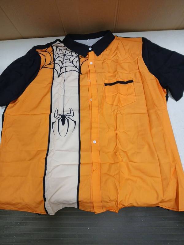 lot 26886 image: Deer Lady Halloween Button Up Shirt 3XL