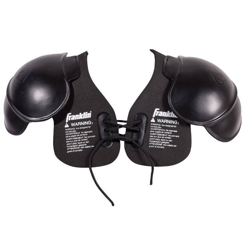lot 30444 image: Franklin Sports Kids Costume Football Shoulder Pads - Lightweight Dress Up Shoulder Pads for Youth  Toddlers - Perfect for Halloween Football Costume