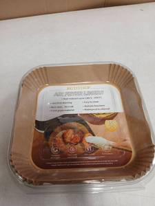 lot 23318 image: FGTIYOUP 250-Pack Air Fryer Liner Papers Square