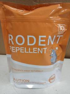 lot 31928 image: Natural Rodent Repellent - 10 Pouches Pack