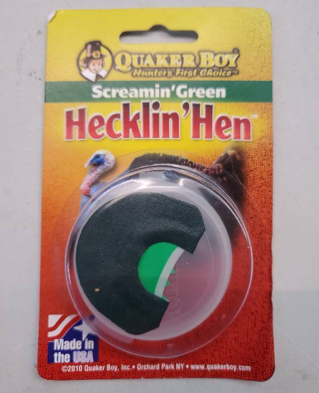 lot 21925 image: Quaker Boy Screamin Green Hecklin Hen Turkey Call
