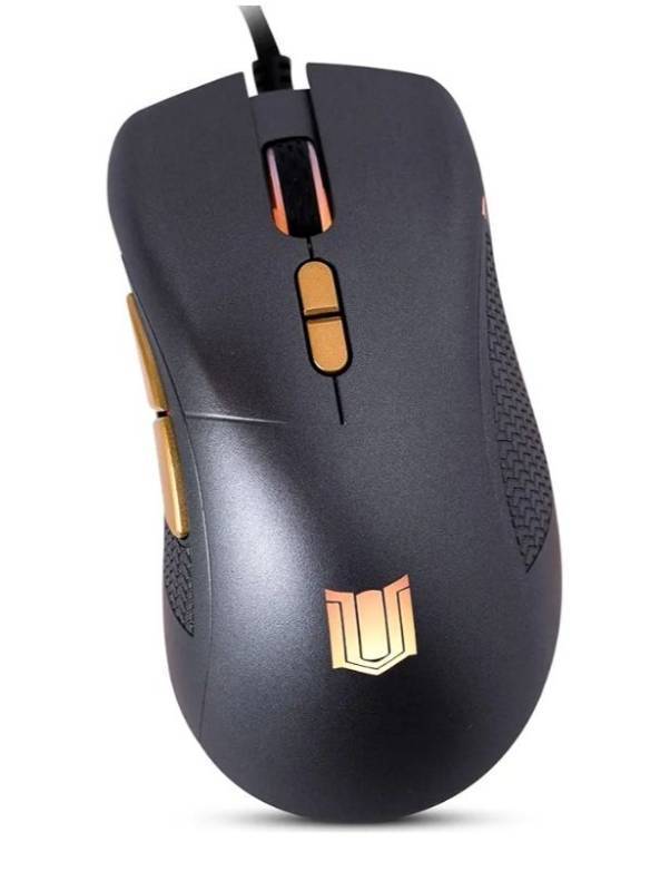 lot 31676 image: M-1 Wired Gaming Mouse High-Performance PC Gaming Mouse with 12,000DPI Adjustable Sensor Mouse Wired Gaming Accessories for Desk Ergonomic Light Up Mouse with Side Buttons