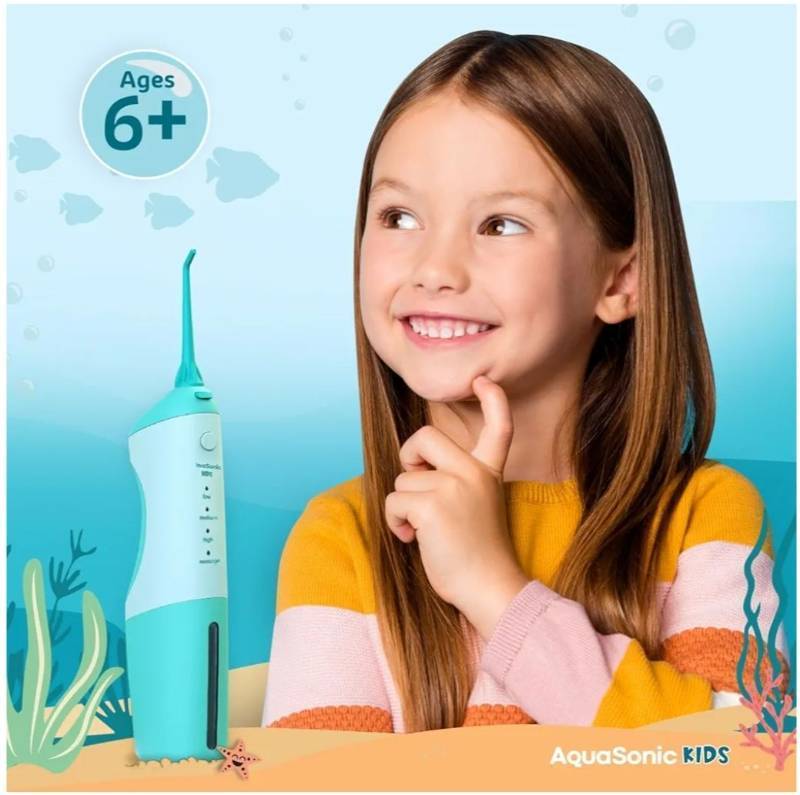lot 52066 image: AquaSonic Kids Water Flosser with 1 Nozzle