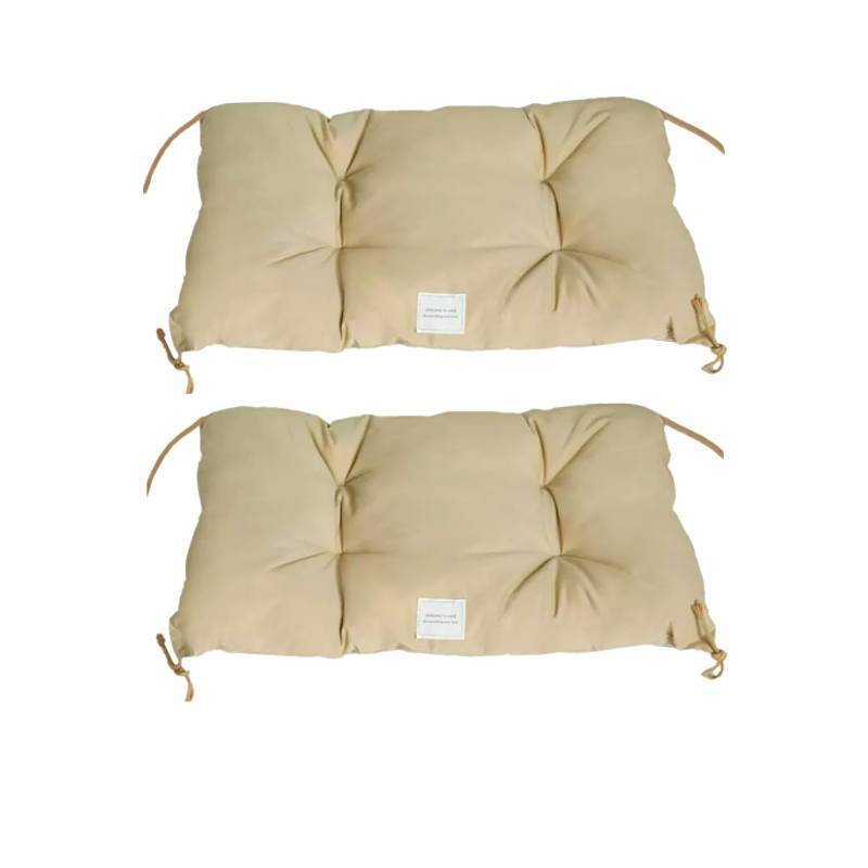lot 13047 image: SHENGOCASE 2-Pack 8.7 x 15.7 Soft Cat Kneading Pillow Cushion Bed with Ties for Cat Dog House Perch Shelf, Pad Padding for Cage Kennel Backpack Carrier