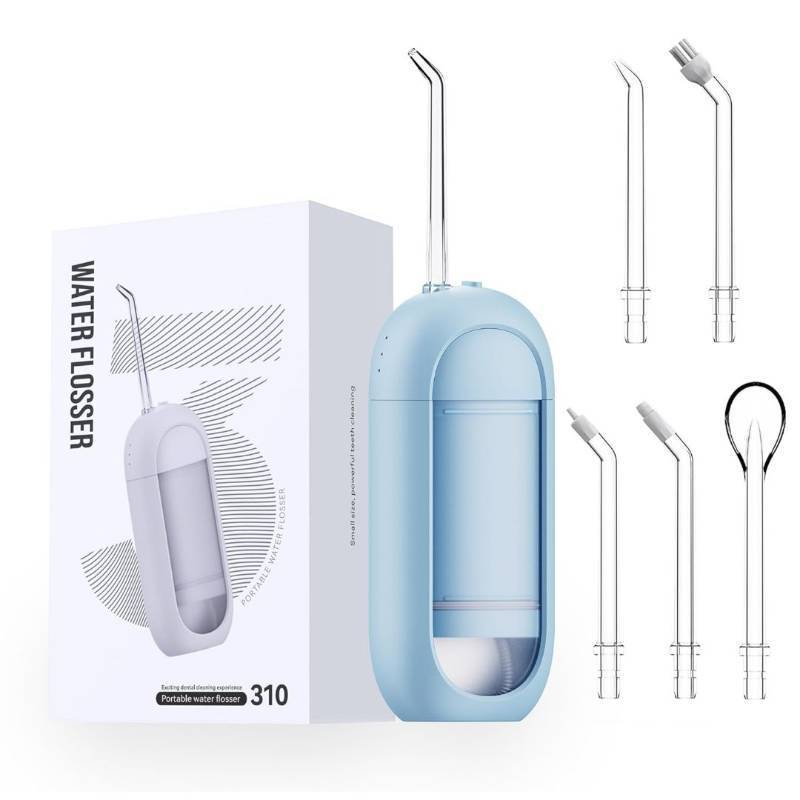 lot 32175 image: Water Dental Flosser - yayisheng, Portable Cordless Oral Irrigator 3 Modes & 150ML Pull-Out Type Detachable Tank, Missing parts