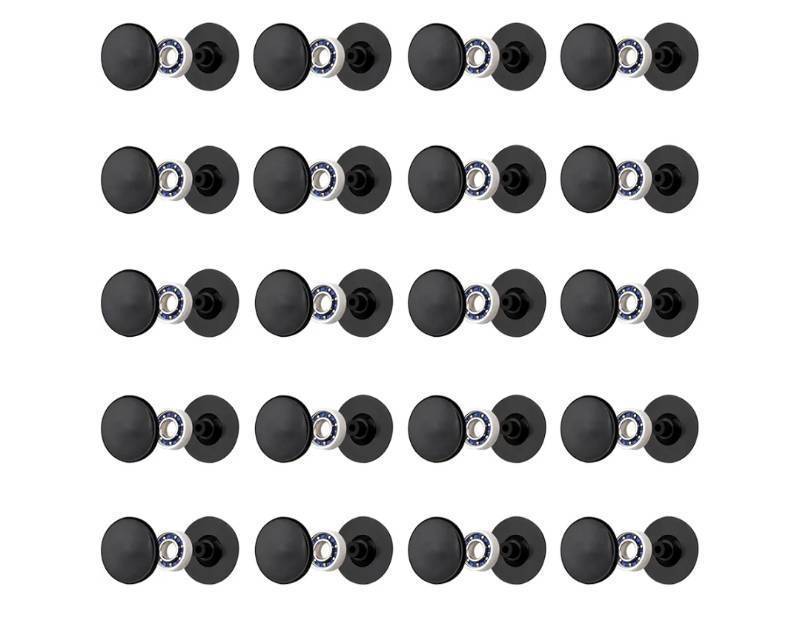 lot 31165 image: 20 Pack Fidget Spinner Bearing and Cap Replacement Set, Chrome Steel Bearing Balls, High Speed 13mmx7mmx4mm Bearings Single Sealed Small Bearings for Fidget Spinner