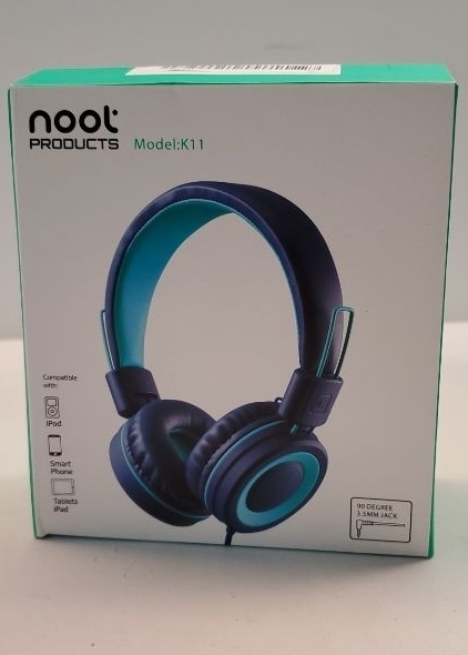 lot 31239 image: Hoot Products Model K11 Wired Headphones