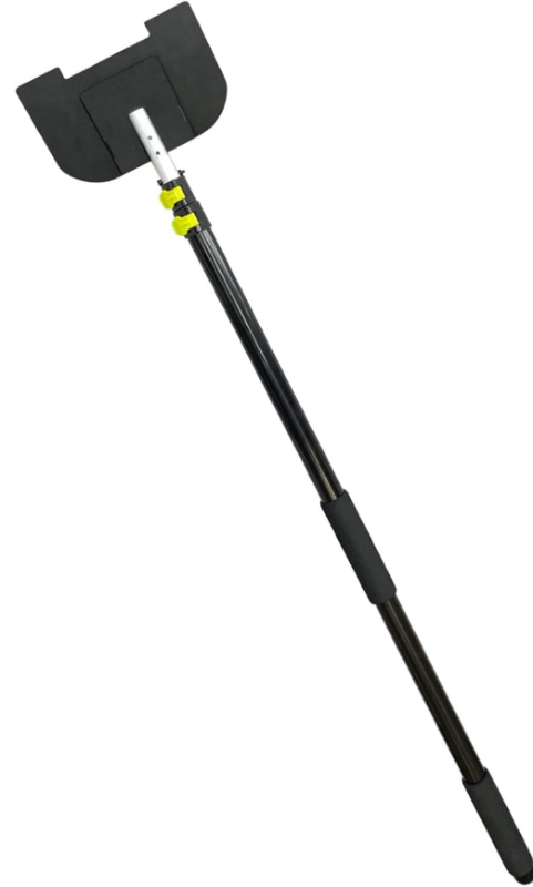 lot 30158 image: HUAALIUCHE 8 Foot Extension Handle for Board Corner Protector, Cargo Load Corner Protector V Edge Guards Handle. MISSING parts.