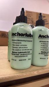lot 1518 image: 4 Pack Anchorlube All-Purpose Metalworking Compound 8oz