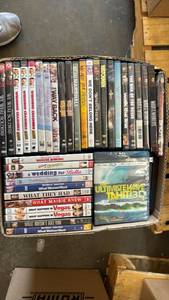 lot 1549 image: Large box of DVDs