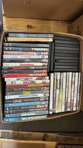 lot 1551 image: Large box of DVDs