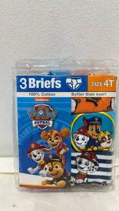 lot 5438 image: 3 Pk Paw Patrol Toddler Underwear Size 4t