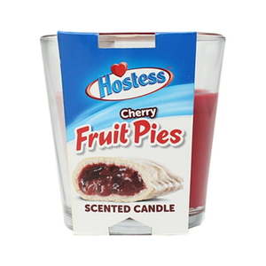 lot 5500 image: Hostess Cherry Fruit Pies Scented Candle 3 oz