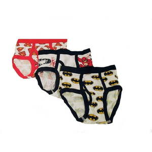 lot 5518 image: Justice League Toddler Boy Logo Underwear  3 Pack Size 23T