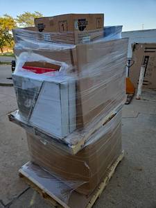 lot 3 image: Wholesale Pallet of CarQuest Auto Parts - Shock Absorbers - Transmission Filter Kits - Air Filters - Maybe a Few Other Type of Parts - Estimated Retail Value $1,500