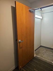 lot 13066 image: Commercial Wood Door with Hardware